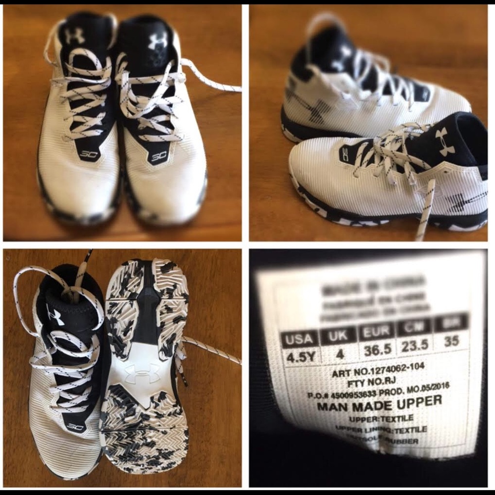 Under Armour Youth Basketball Shoes